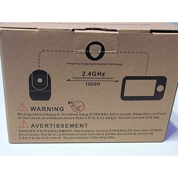 INFANT OPTICS DXR-8 Wireless VIDEO BABY Monitor 2.4GHZ 1000ft 5.0'' TFT LCD - Picture 8 of 9